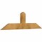Ekena Millwork Portland Rough Sawn Timber Gable Bracket, Western Red Cedar, 60"W x 17"H x 2"D x 6"F, 7/12 Pitch GBW060X17X0206POR00RWR - alternate 2